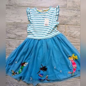 Mini Boden NWT Size 7-8 Mermaid 🌊 Tulle Dress